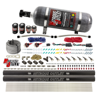 Nitrous Outlet 4 Cylinder Dual Stage Direct Port System - Two .122 Nitrous Solen