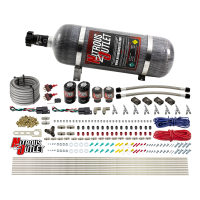 Nitrous Outlet 4 Cylinder Dual Stage Direct Port System - Two .122 Nitrous Solen