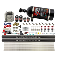 Nitrous Outlet 10 Cylinder Direct Port System - Two .122 Nitrous Solenoid/Two .3