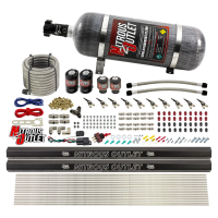 Nitrous Outlet 10 Cylinder Direct Port System - Two .122 Nitrous Solenoid/Two .3