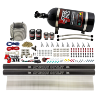 Nitrous Outlet 10 Cylinder Direct Port System - Two .122 Nitrous Solenoid/Two .3