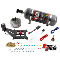 Nitrous Outlet 4150 Stinger 4 Dry System - Hard-line/.122 Nitrous Solenoid/Deep