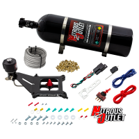Nitrous Outlet 4150 Stinger 2 Dry Race System - Hard-line/.178 Trashcan Solenoid