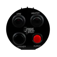 Ford 98-04 Mustang/05+ Dodge Viper Cup Holder Nitrous System Control Switch Panel