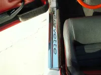 1978-1982 C3 Corvette, Doorsills Polished Carbon Fiber 2pc, Brushed Black, This is a GM Licensed