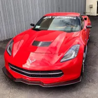 APR Carbon Fiber Front Airdam Corvette C7 2014-2019