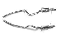 Cat Back Exhaust System 3" w/3" StainlessSteel Over The Axle Rear Pipes Incl.