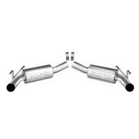 2010-2013 Camaro Exhaust Rear Section for cars w-Ground Effects - No Tips