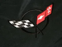 Storage Bag - Black Duffel / Car Cover With C5 Embroidered Logo
