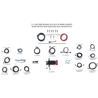 ProMax Plug-N-Play Wiring Harness - Battery Front – Dedicated Rear - Rear Bottle