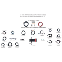 ProMax Plug-N-Play Wiring Harness - Battery Rear – Dedicated Front – Mid Bottle