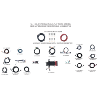 ProMax Plug-N-Play Wiring Harness - Battery Rear – Dedicated Front- Rear Bottle