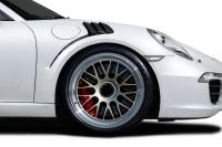 2012-2019 Porsche 911 Carrera 991 Duraflex GT3RS Look Front Fenders - 2 Piece