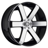 SS (2)22"x9.0"/ (2)22"x10.5" - Dropstar 644MB 6 Spoke Camaro Wheels - Satin