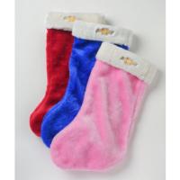 Chevrolet Christmas Stocking w- embroidered Gold Chevy Bowtie