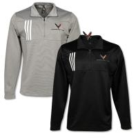C8 Corvette Adidas 3-Stripes Quarter-Zip Pullover ACS Composite