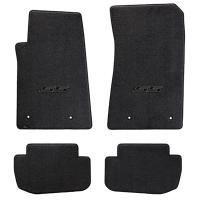 Camaro SS Floor Mats 4 Pc. Set (Black Logo w/Silver Outline)