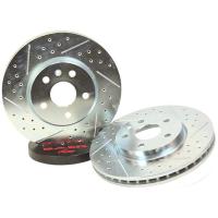 2010-2015 Camaro Front Sport Rotors -Drilled-Slotted