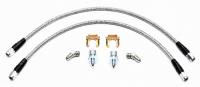 2005-2013 Corvette C6 Wilwood Rear Stainless Brake Line Kit