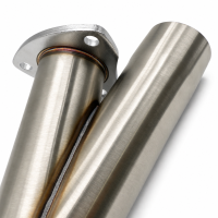 Granatelli 2.50" Y-Pipe ONLY - Stainless Steel-Slip Fit - 302525-Y