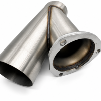 Granatelli 4.00" Y-Pipe ONLY - SS-Slip Fit - 302540-Y - GMS-ID-47281495441564