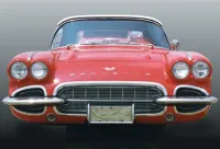C1 Corvette 61-62 Grille Bar