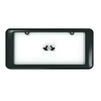 C7, C8 Corvette Stingray License Plate Frame in Carbon Flash Black