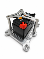 Granatelli Billet Aluminum Battery Tray for NOCO NLP14 Group 14 - 452214