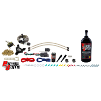 Nitrous Outlet Powersports EFI Twin Cylinder Dry Nozzle System (Aluminum 90 Degr