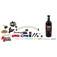 Nitrous Outlet Powersports EFI Twin Cylinder Dry Nozzle System (Aluminum 90 Degr
