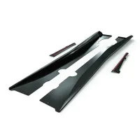2020+ C8 Corvette Stingray 1VM Side Rockers Carbon Flash Black ACS Composite