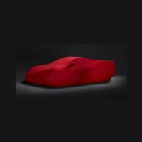 2020+ C8 Corvette Stingray Red Indoor Car Cover GM - No Battery Tender