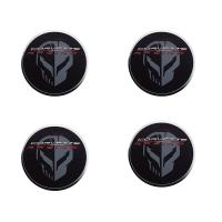 2020+ C8 Corvette Jake Logo Black Wheel Center Caps ACS Composite
