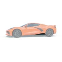 2020+ C8 Corvette Stingray 5VM Rocker Winglets - Winglets Only ACS Composite