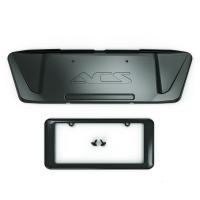 2025+ C8 Corvette ZR1 High Wing Rear License Plate Filler - With Plate Frame