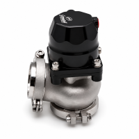 Granatelli 50mm Piston-Actuated External Turbo Wastegate with V-Band - 540203