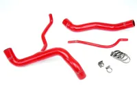 2010-2011 Chevy Camaro SS 6.2L HPS Silicone Radiator Hose Kit - Red