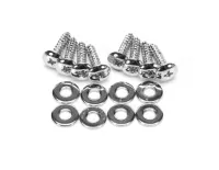 C7 Corvette Stingray, Chrome OEM Door Jam Screw Kit (8)