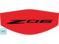 C8 Corvette 20-25 Z06 Corvette Vinyl Trunk Cover