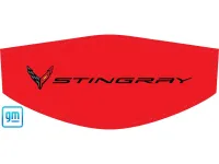 C8 Corvette 20-25 C8 Flag Logo & Stingray & Corvette Vinyl Trunk Cover