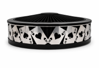 Granatelli Beauty Bandz Black Air Filter Assembly - Aces Wild - 750015