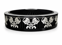 Granatelli Beauty Bandz Black Air Filter Assembly - Skullz and Rods - 750017