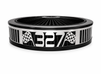Granatelli Beauty Bandz 14" x 3" Black Air Filter Assembly, 327 - 750020