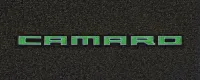 2010 Camaro Ultimat Floor Mats, Embroidered CAMARO Logo