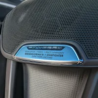 20-26+ C8 Corvette Waterfall Speaker Emblem (Stingray Dedication Badge) (Custom