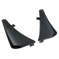 C8 Corvette 2020 + GM OEM Accessory, C8 Front Splash Guards in Black material