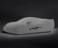 23-27+ C8 Corvette Z06/E-Ray/Grand Sport Outdoor Car Cover (Gray)(Fits High-Wing