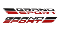 27+ C8 Corvette Grand Sport Carbon Flash Emblem Package (Includes 2) - General M