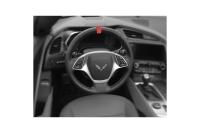 1984-2026 Chevrolet Corvette Steering Wheel Top Center Stripe Marker Decal - Cho