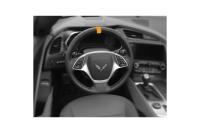1984-2026 Chevrolet Corvette Steering Wheel Top Center Stripe Marker Decal - Cho